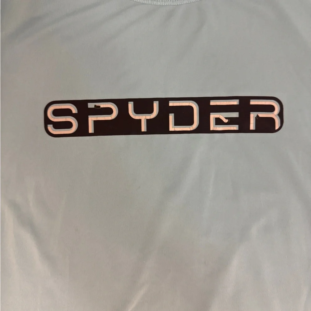 Spyder Blue Long Sleeve Swim Shirt and Shark Patterned  Bathing suit Shorts Set